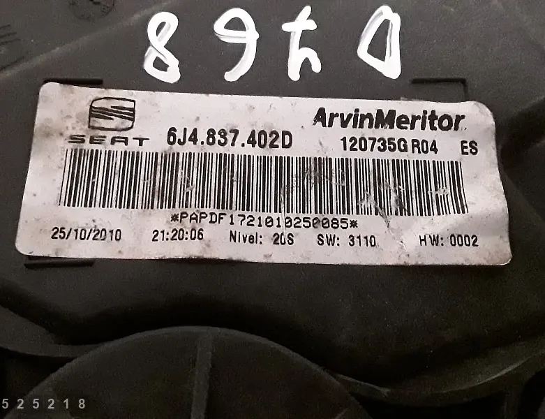 MERCEDES-BENZ G-Class W463 (1990-2024) Rear left door window lifter 6j4837402d 34921142