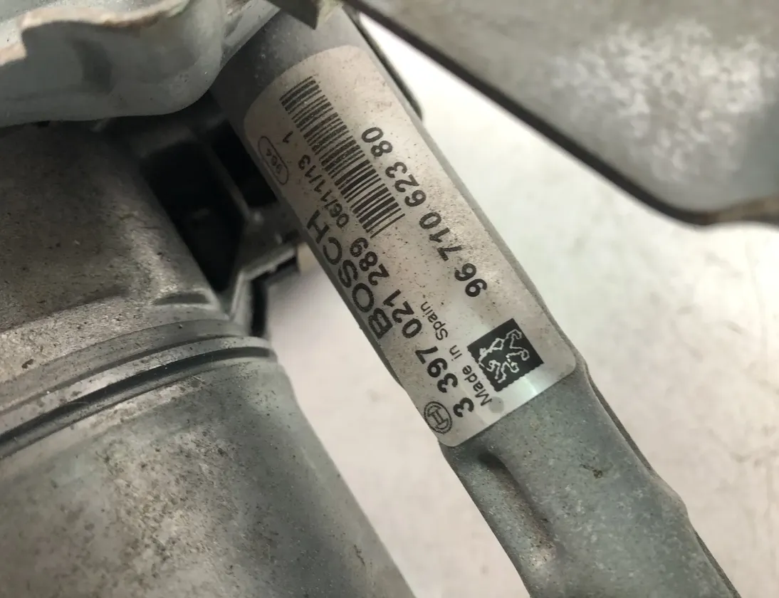 PEUGEOT 5008 1 generation (2009-2016) Silnik wycieraczek 9671062380 17597639