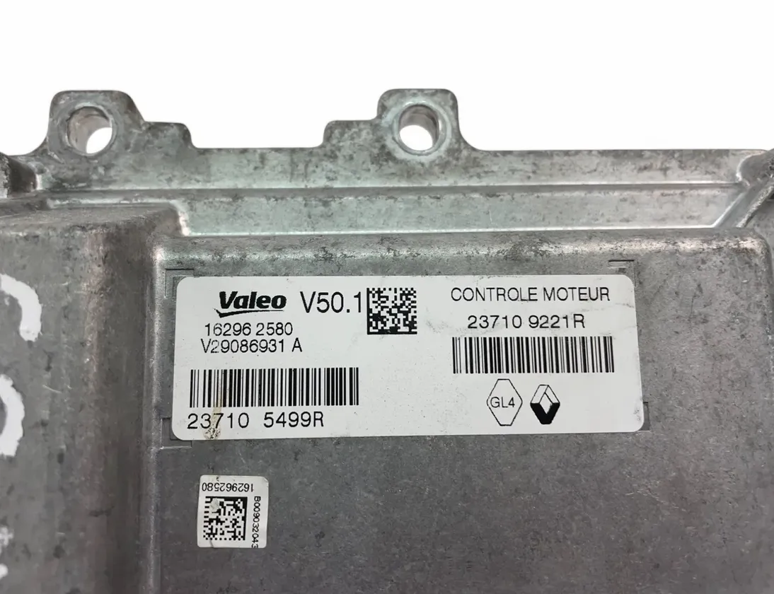 DACIA Logan 2 generation (2013-2020) Engine Control Unit ECU 237105499R,237109221R 29117929