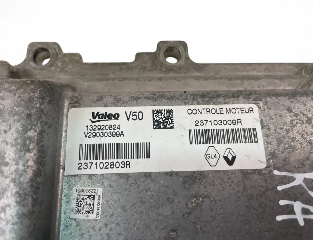 DACIA Sandero 2 generation (2013-2020) Engine Control Unit ECU 237103009R,237102803R 30358382
