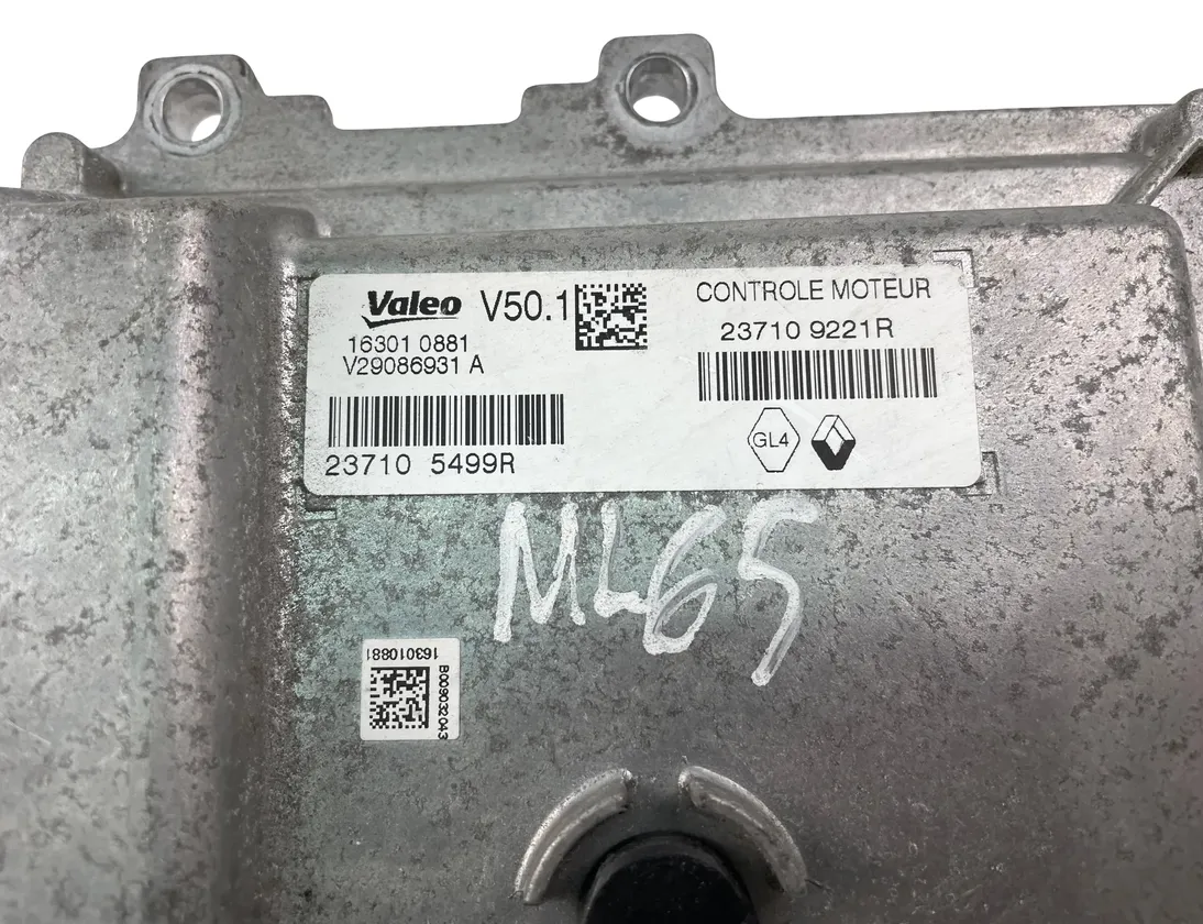 DACIA Sandero 2 generation (2013-2020) Engine Control Unit ECU 237105499R,237109221R 33784126