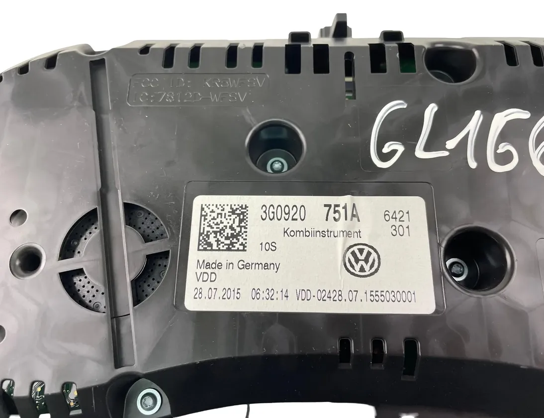 VOLKSWAGEN Passat B8 (2014-2023) Speedometer 3G0920751A 35108330