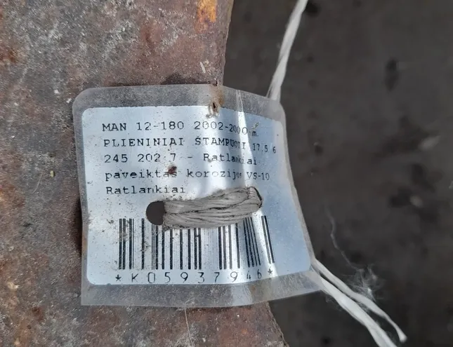 MAN L 2000 (1993-present) Koło 81453030153,R17.5*J6*Ø202*6X245 25763239
