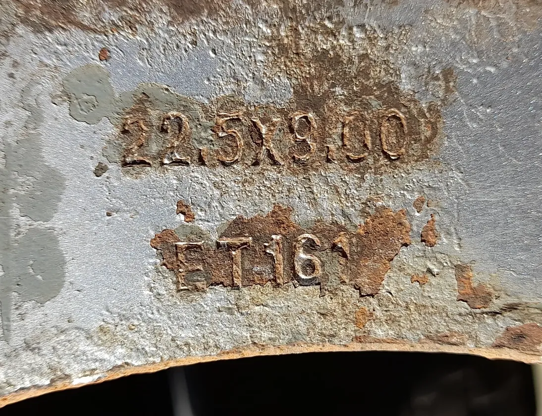 MERCEDES-BENZ ACTROS MP4 (2011-present) Koło A0014008002,0014008002,R22.5x9Ø281,*10x335*,ET161,315/70R22.5*154/150L*,1921,8.94mm,RIKEN,A0014008002 29772821