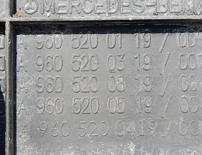 MERCEDES-BENZ ACTROS MP4 (2011-present) Tylny prawy błotnik A9605200119,9605200119,A9605200620,A9605200620,9605200620,A9605200119 30725540