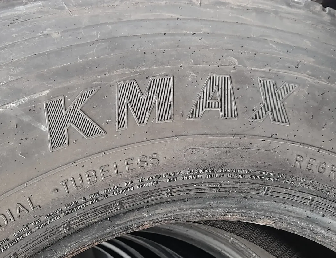 MERCEDES-BENZ ACTROS MP4 (2011-present) Opony GoodyearKMAX,315/70R22.5,*156/150L*,0121,Restorationtires,12mm 32762657