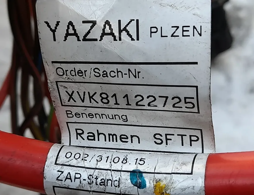 MERCEDES-BENZ ACTROS MP4 (2011-present) Wiązka kablowa XVK81,QXVK81,QXVK81,XVK81122725 33622278