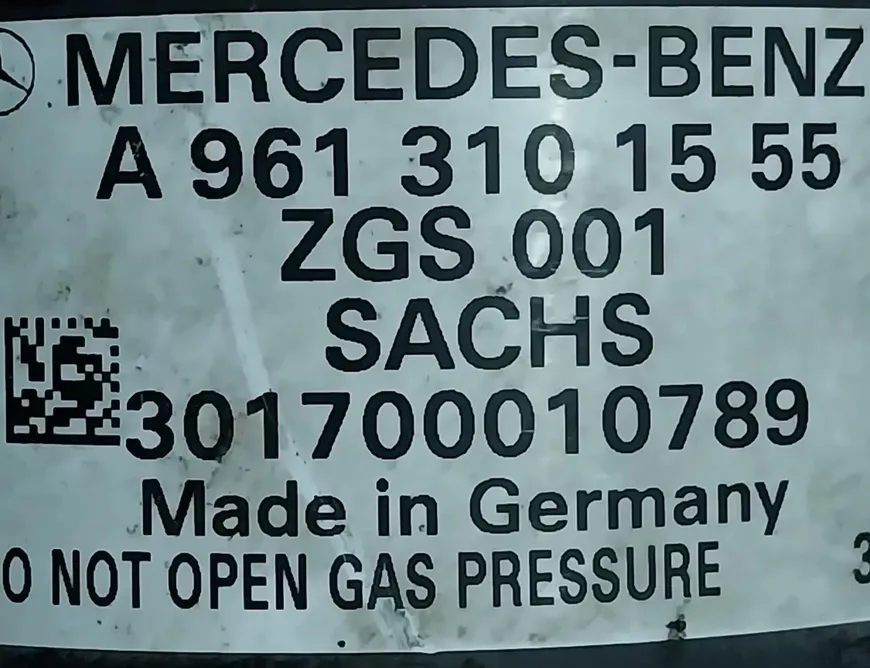 MERCEDES-BENZ ACTROS MP4 (2011-present) Amortyzator kabiny A9613101555,A9613101555,9613101555,301700010789 33718050