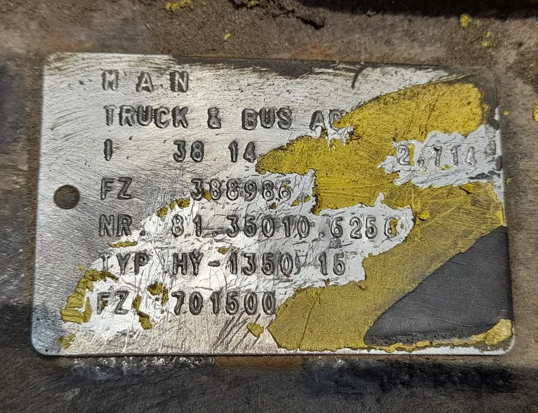 MAN TGX (2007-present) Rear Differential 81350106256,81.35010-6256,R=2.714,HY-1350,38/14,81353016116,81.35301-6116 34852230