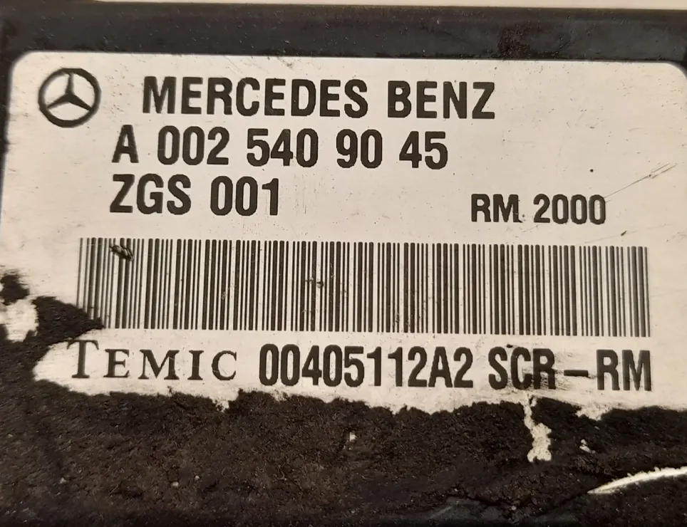 MERCEDES-BENZ ACTROS MP2 / MP3 (2002-present) Jednostka sterująca AdBlue A0025409045,A0025409045,0025409045 34399719