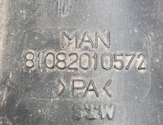 MAN TGX (2007-present) Rurka wlotu powietrza 81.08201-0572,81082010572,81.96420-0519,81964200519 34801677