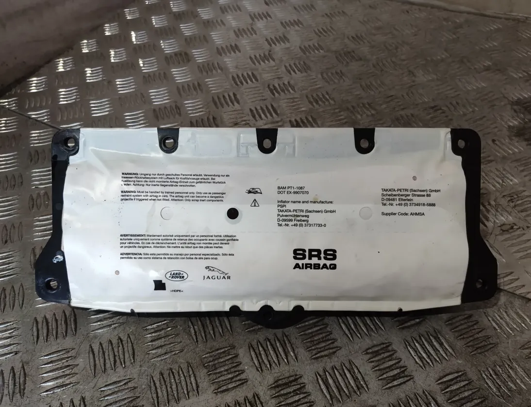 JAGUAR XF 1 generation (2011-2016) Poduszka powietrzna deski rozdzielczej SRS 9X23F044A74AC 25444060