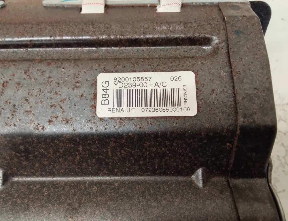 RENAULT Megane 2 generation (2002-2012) Poduszka powietrzna deski rozdzielczej SRS 8200105857 35107435