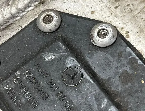 MERCEDES-BENZ GLE W167 (2019-2024) Gearbox Mount Bracket a1672410500 33741961