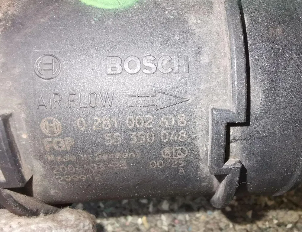 OPEL Astra H (2004-2014) Mass Air Flow Sensor MAF 0281002618 33867524