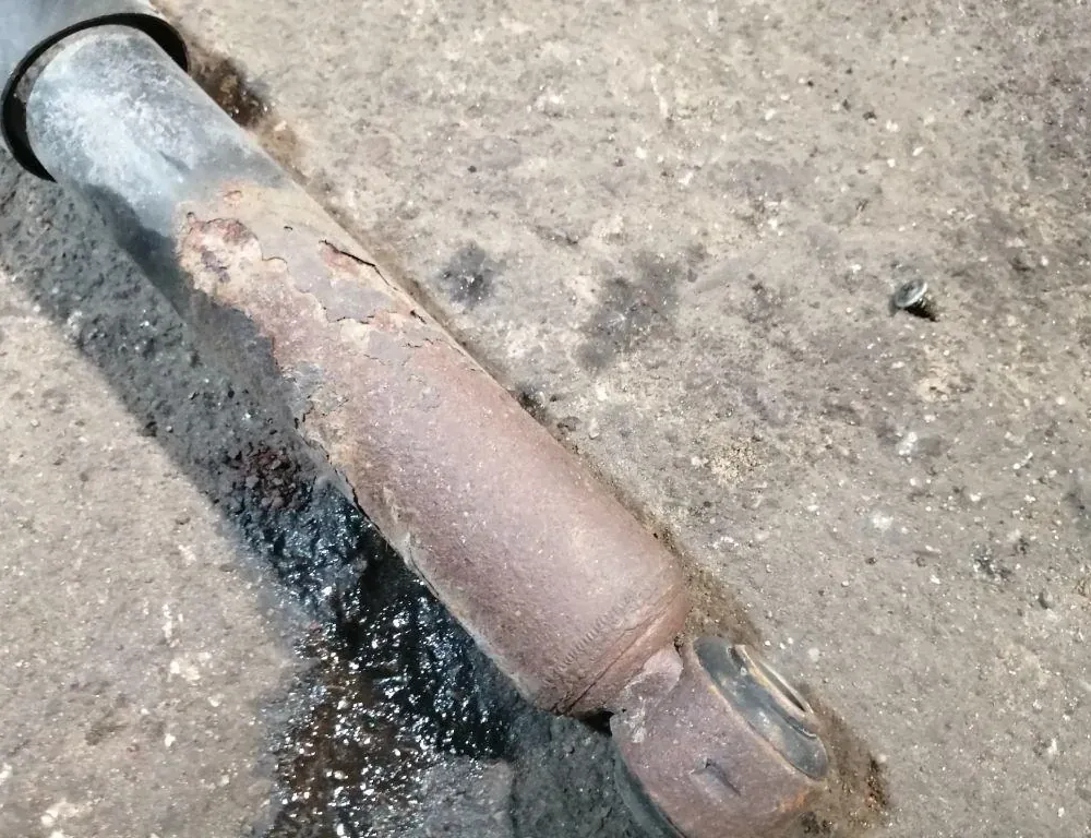 OPEL Meriva 2 generation (2010-2020) Rear Left Shock Absorber 13350753 33879287