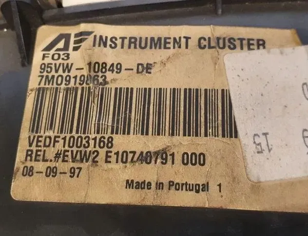 FORD Galaxy 3 generation (2015-2024) Prędkościomierz F5RF10A855A 31611475