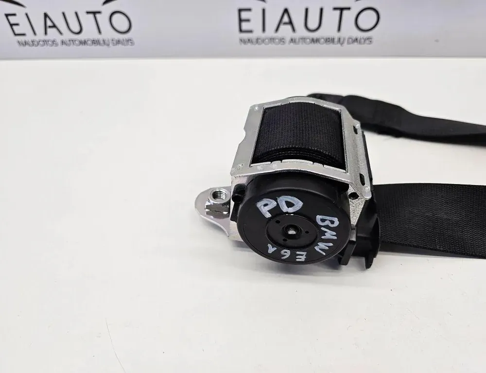BMW 5 Series E60/E61 (2003-2010) Prawy przedni pas bezpieczeństwa 601629600 33955428