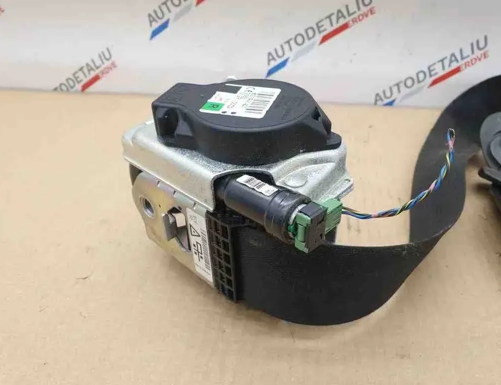 BMW 2 Series Grand Tourer F46 (2018-2023) Prawy przedni pas bezpieczeństwa 627941400,72117313304,7313304 32615266