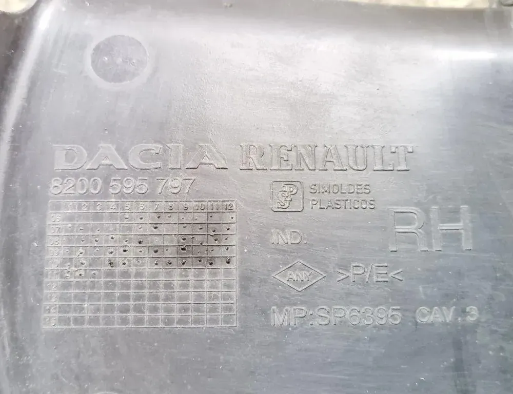 DACIA Logan 2 generation (2013-2020) Engine Cover 8200595797 34631476
