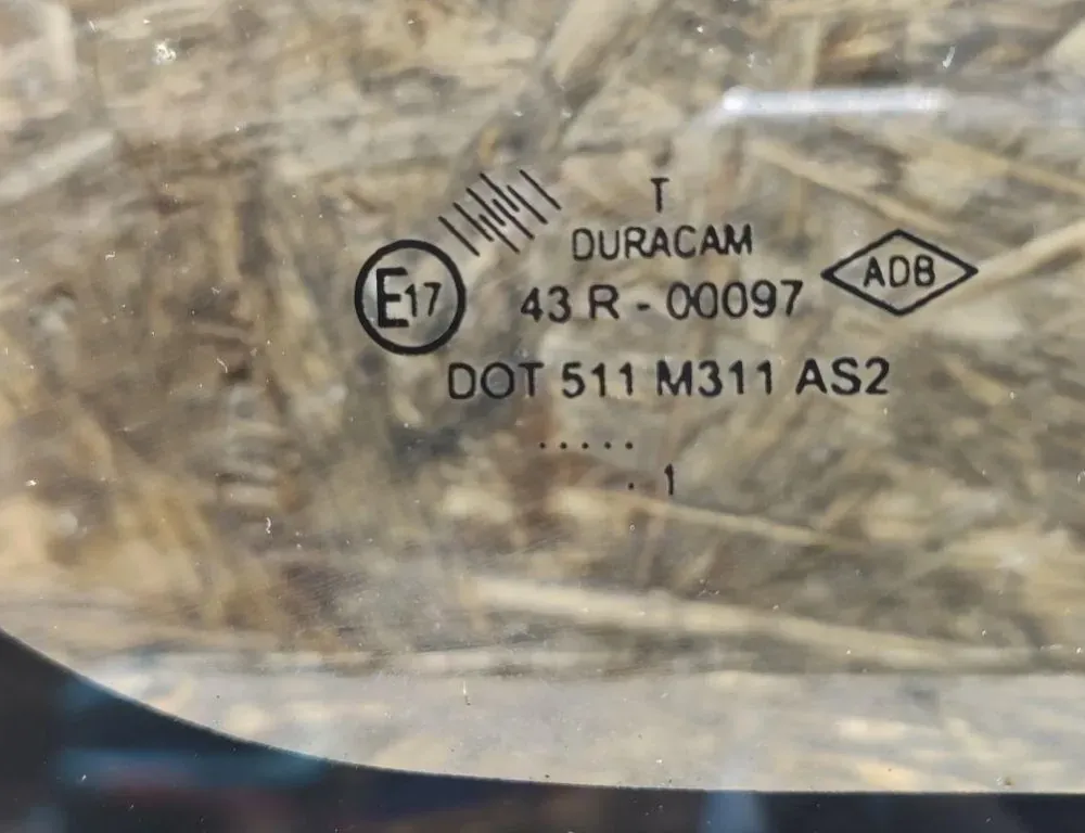 DACIA Logan 2 generation (2013-2020) Rear Window Glass 34630094