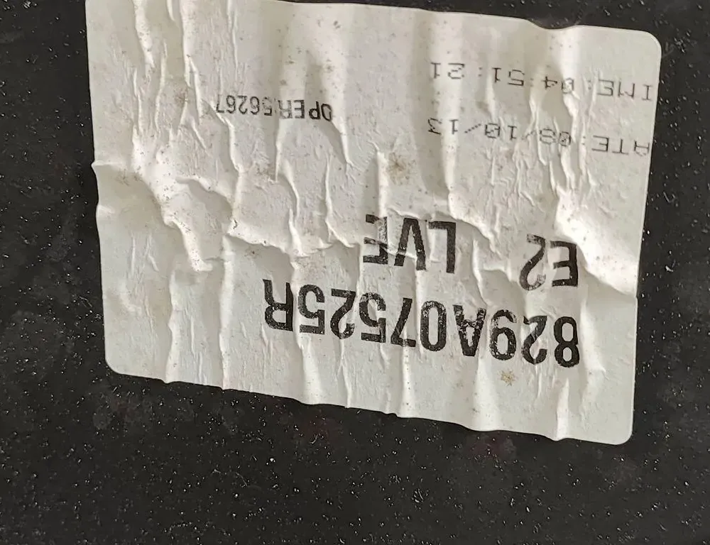 DACIA Duster 1 generation (2010-2017) Rear Left Door Panel 829A07525R 34637940