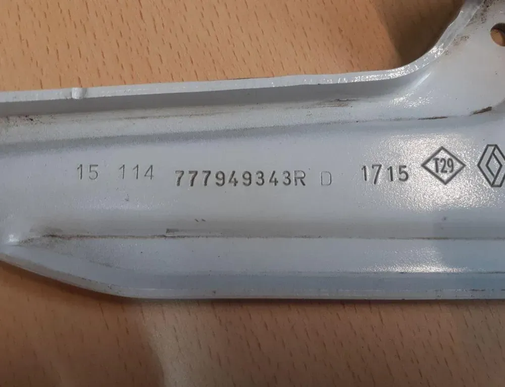 DACIA Dokker 1 generation (2012-2024) Zawias do drzwi przesuwnych 777949343R 34673317