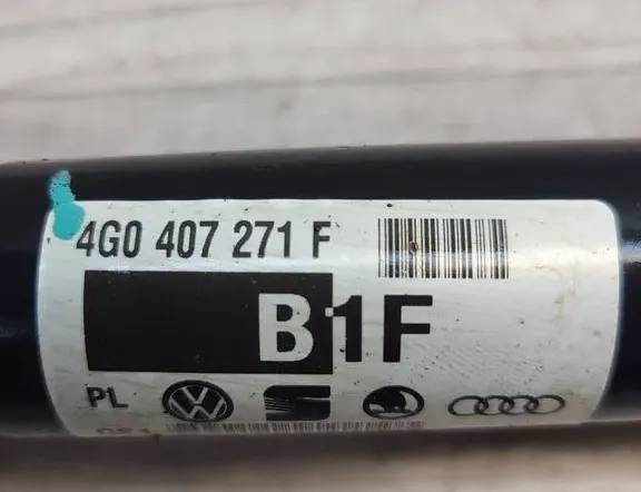 AUDI Q5 8R (2008-2017) Przedni lewy wał napędowy 4G0407271F 34997041