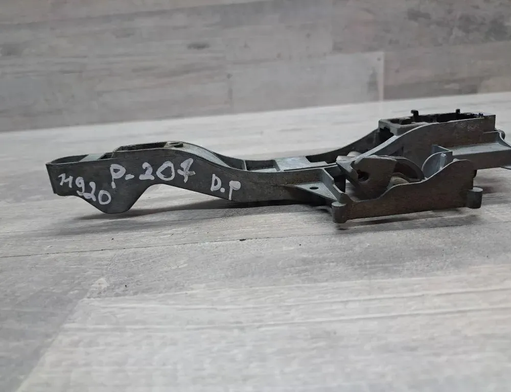 PEUGEOT 207 1 generation (2006-2009) Rear Right Door Interior Handle Frame 050407E9B,9680168580 34980969