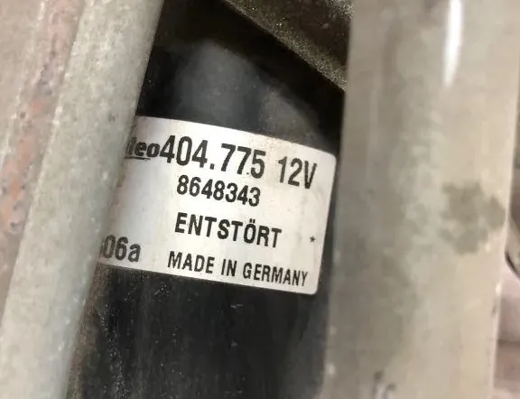 VOLVO V70 3 generation (2007-2020) Front Windshield Wiper Mechanism 404775,8648343 34996822