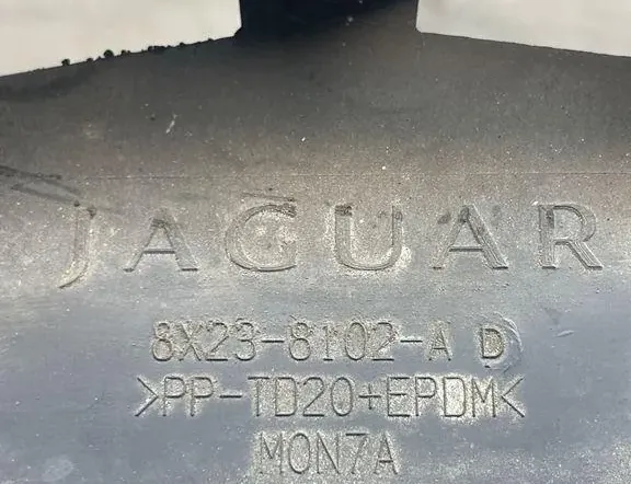 JAGUAR XF 1 generation  (2011-2016) Slam Panel Frame Lower Part 8X238102AD 34993154