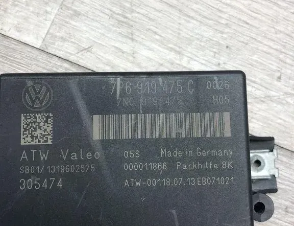 VOLKSWAGEN Touareg 2 generation (2010-2018) Jednostka kontroli odległości parkowania PDC 7P6919475C 34994381