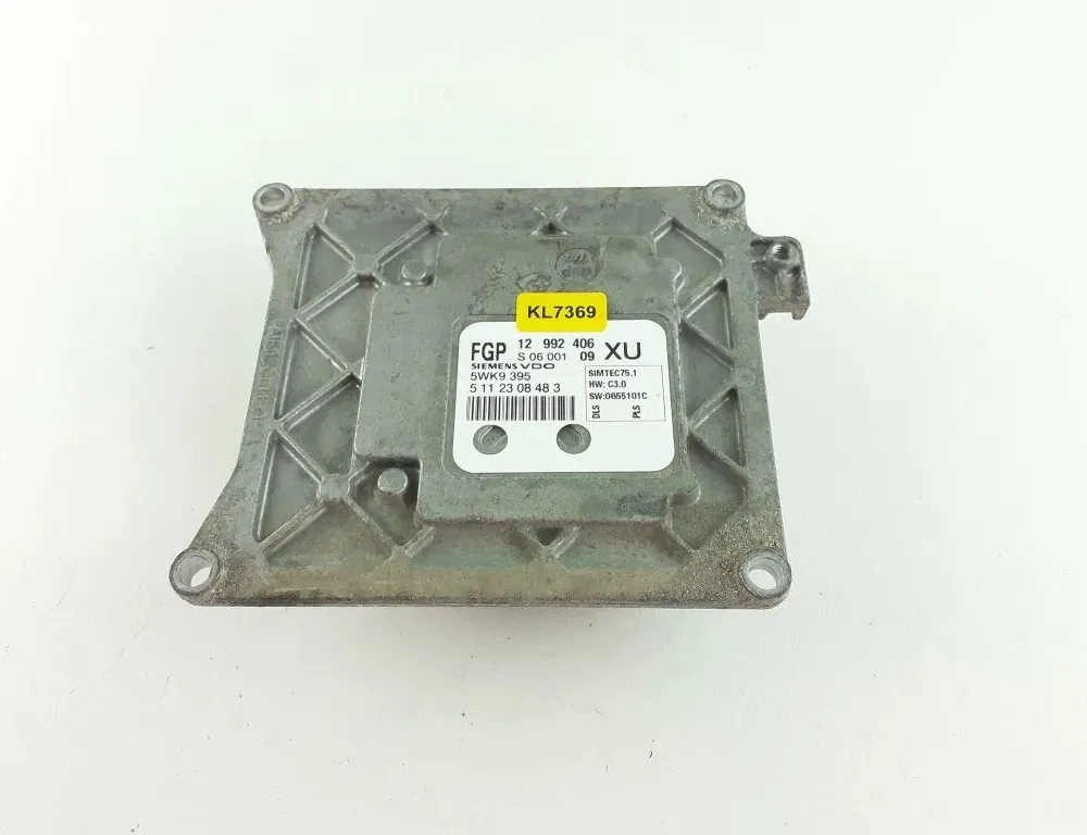 OPEL Astra H (2004-2014) Jednostka sterująca silnika ECU KL7369,12992406XU 35101855