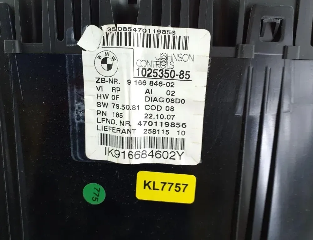 BMW 3 Series E90/E91/E92/E93 (2004-2013) Prędkościomierz KL7757,9166846 35109057