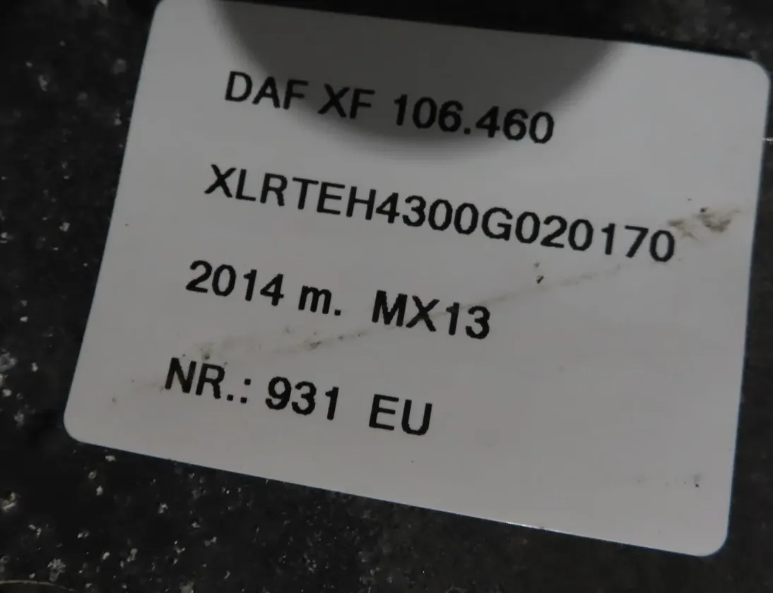 DAF XF (2012-present) Wspornik podwozia 1911610 34269441