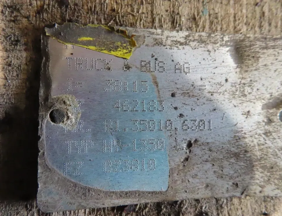 MAN TGX (2007-present) Tylny mechanizm różnicowy 81350106301 29878552