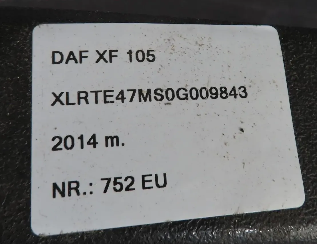 DAF XF (2012-present) Przednie prawe siedzenie 30913205