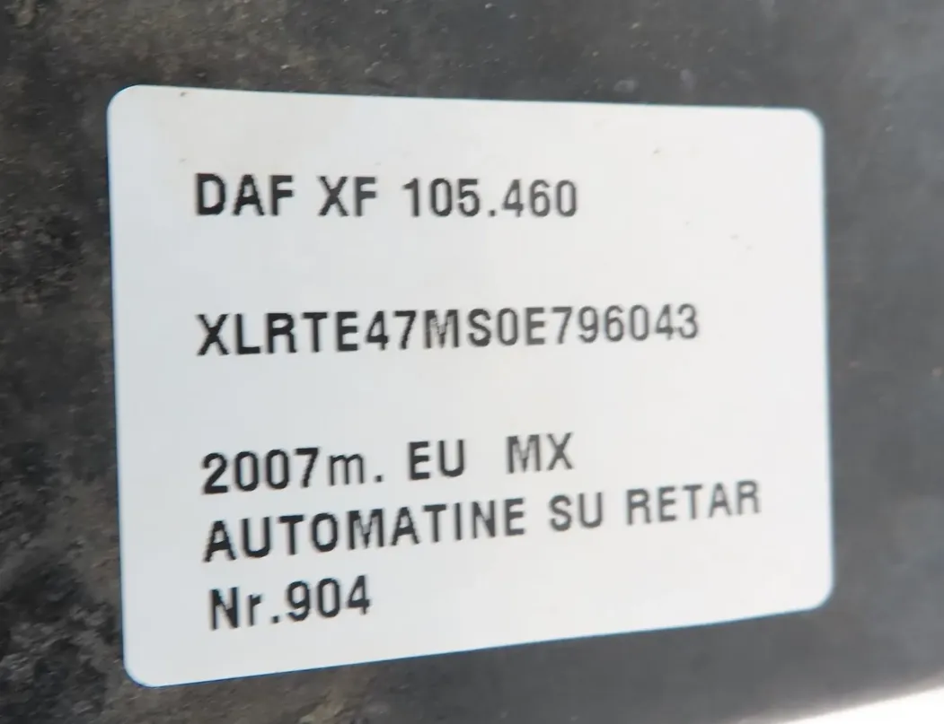 DAF XF (2012-present) Pompa podnoszenia kabiny 33726766