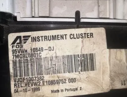 FORD Galaxy 1 generation (1995-2006) Prędkościomierz F5RF10A855A,7M0920801C 18232721