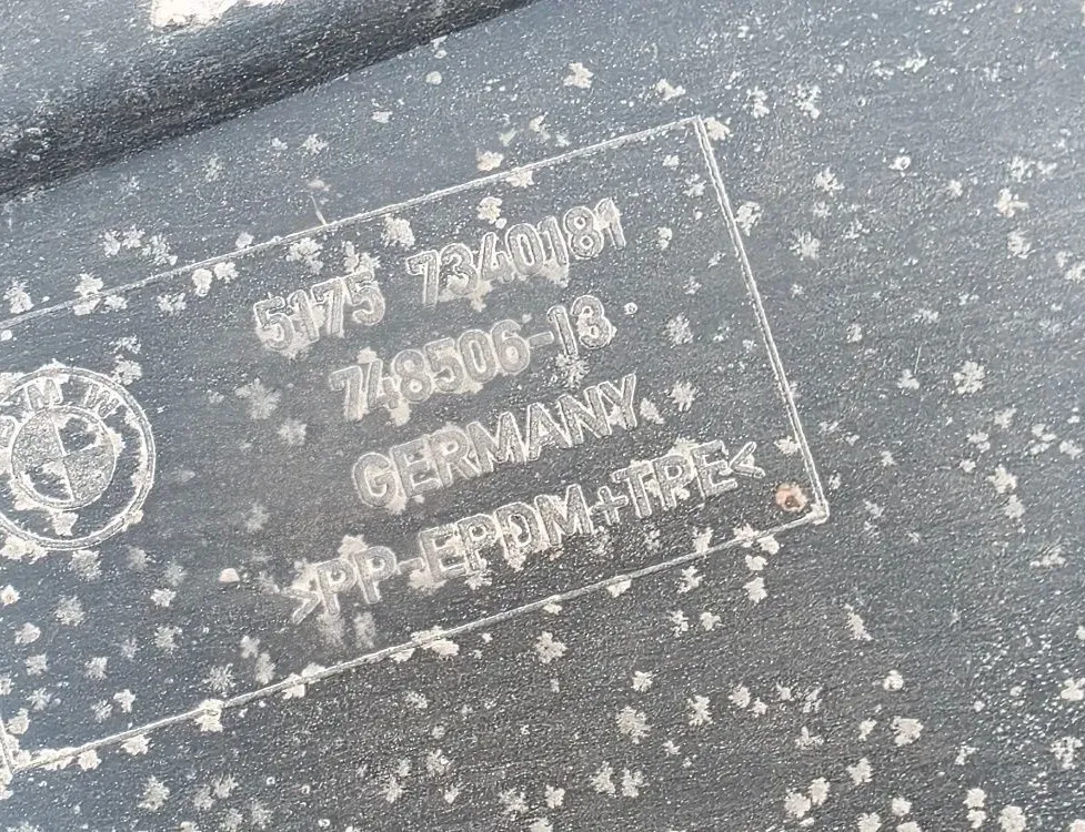 BMW 7 Series G11/G12 (2015-2023) Osłona podwozia, lewa strona 7340181,51757340181 32756607