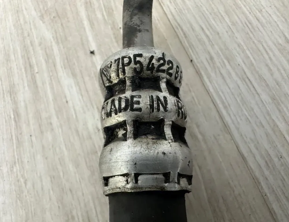 PORSCHE Cayenne 3 generation (2017-2023) Power Steering Hose Pipe 7P5422893,95834745180 31422134