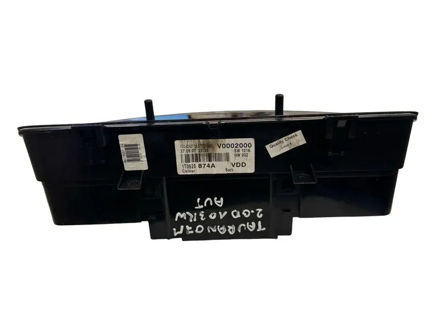 VOLKSWAGEN Touran 1 generation (2003-2015) Speedometer 1T0920874A 33776172