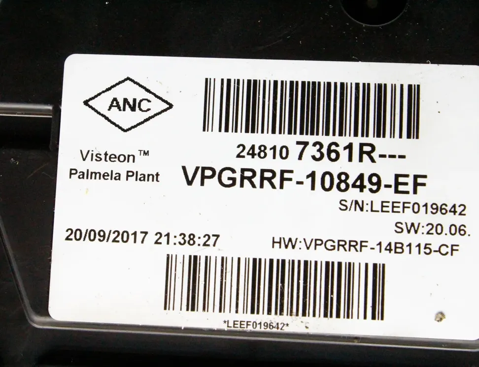 RENAULT Clio 4 generation (2012-2020) Prędkościomierz 248107361R 32955802