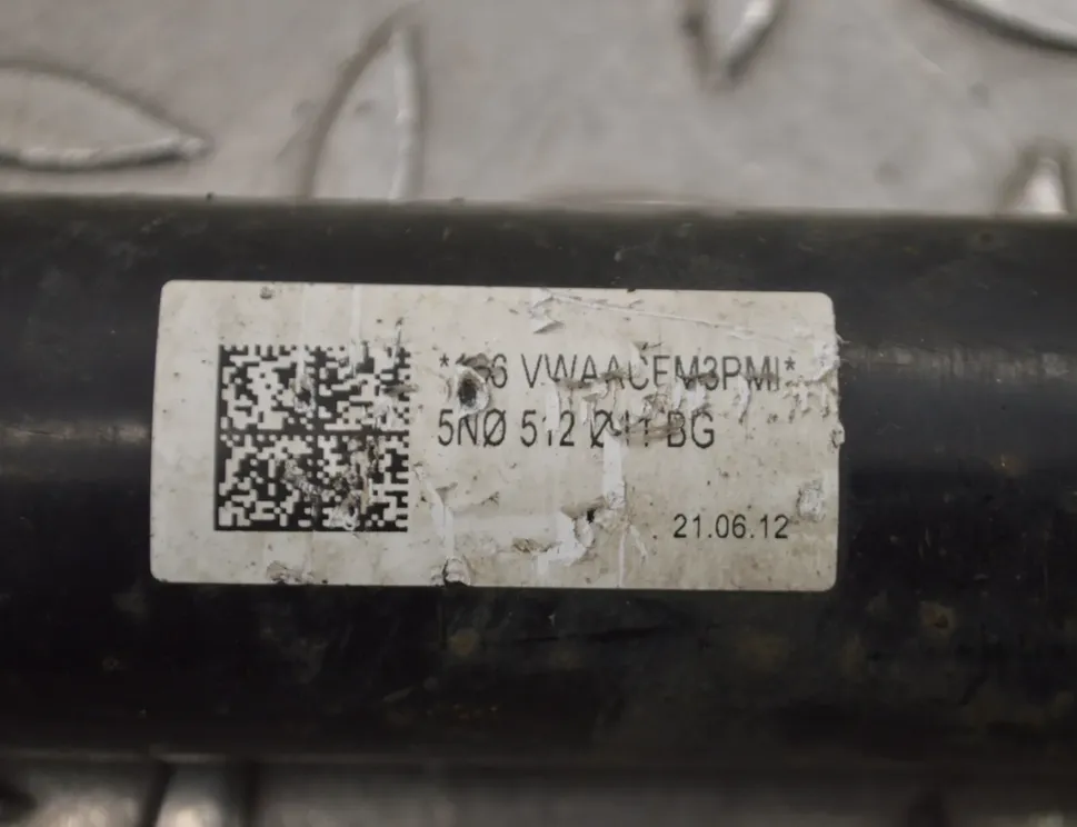 AUDI Q3 8U (2011-2020) Rear Left Shock Absorber 5N0512011BG 14804663