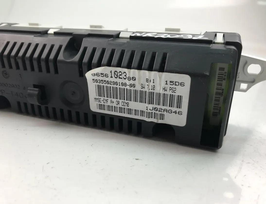 PEUGEOT 207 1 generation (2006-2009) Wyświetlacz nawigacji 9656102380 23461194