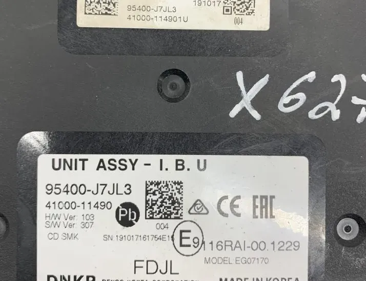 KIA XCeed 1 generation (2019-2024) Other Control Units 95400J7JL3,95400J7JL3 35108766