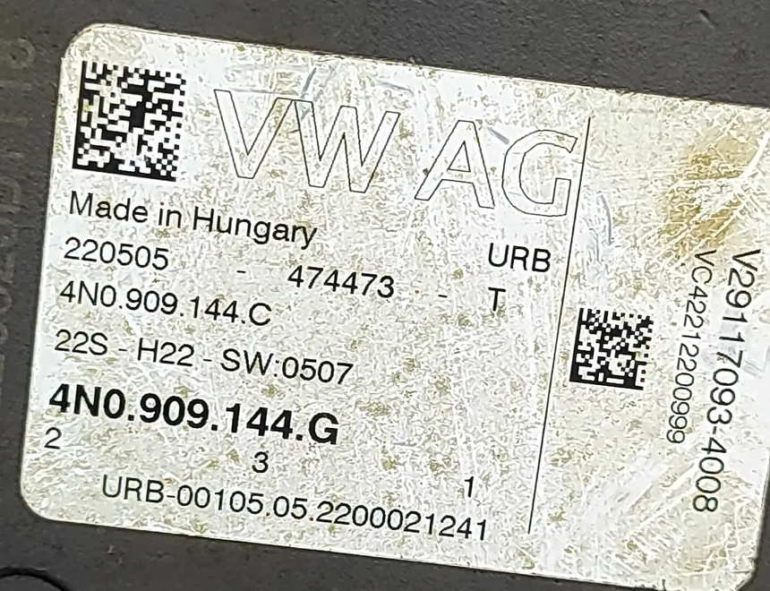 VOLKSWAGEN Touareg 3 generation (2018-2024) Moduł sterujący przekładni kierowniczej 4N0909144G,4N2423053P 33386591