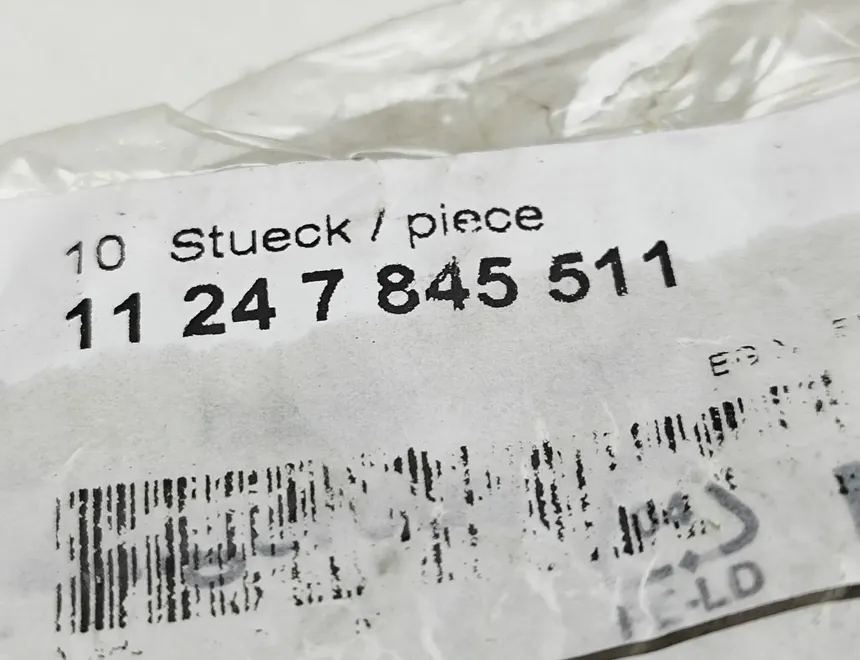 BMW 5 Series Gran Turismo F07 (2010-2017) Śruby 11247845511,7845511 34920144