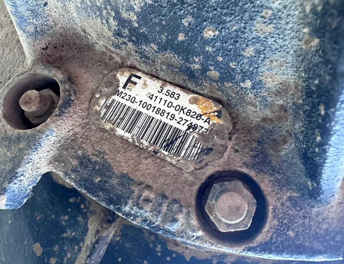 TOYOTA Hilux 8 generation (2015-2024) Tylna oś 411100K820A,3583,821270K010A,M230,10018819,274873 35107820