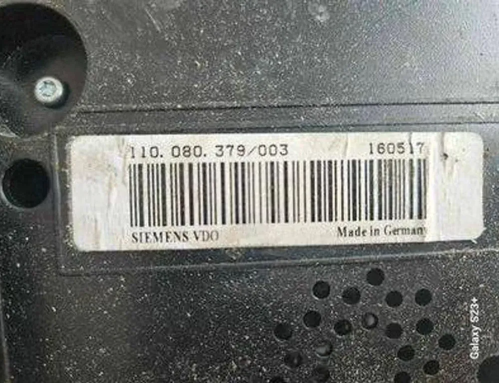 VOLKSWAGEN Touran 1 generation (2003-2015) Speedometer V0002000,1T0920874A 34695170